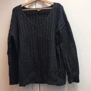 charcoal grey gap sweater (m)